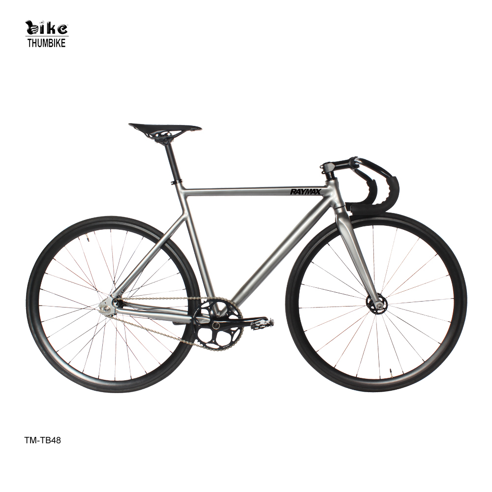 Maßgeschneidertes leichtes Fixie-Fahrrad aus Aluminium mit Drop-Bar