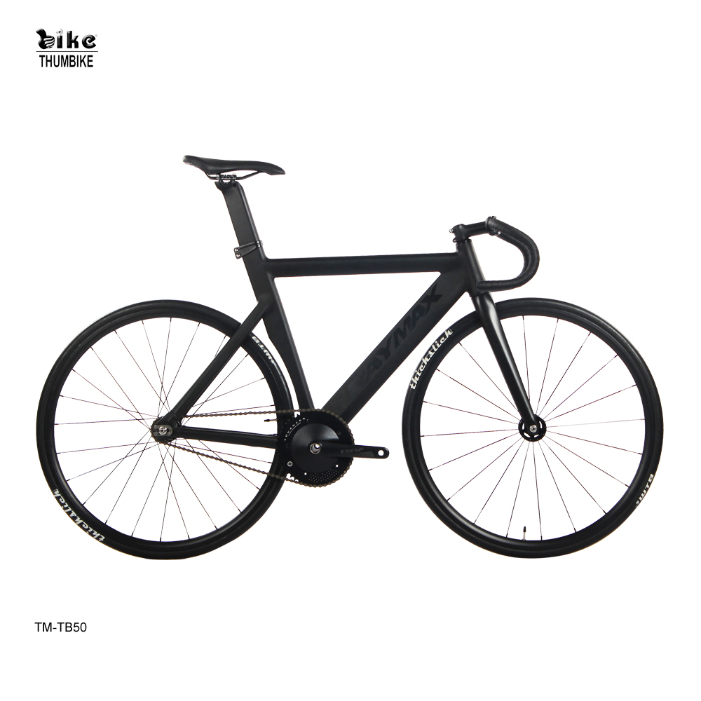 OEM Singlespeed Aluminium Black Track Fixie Bike